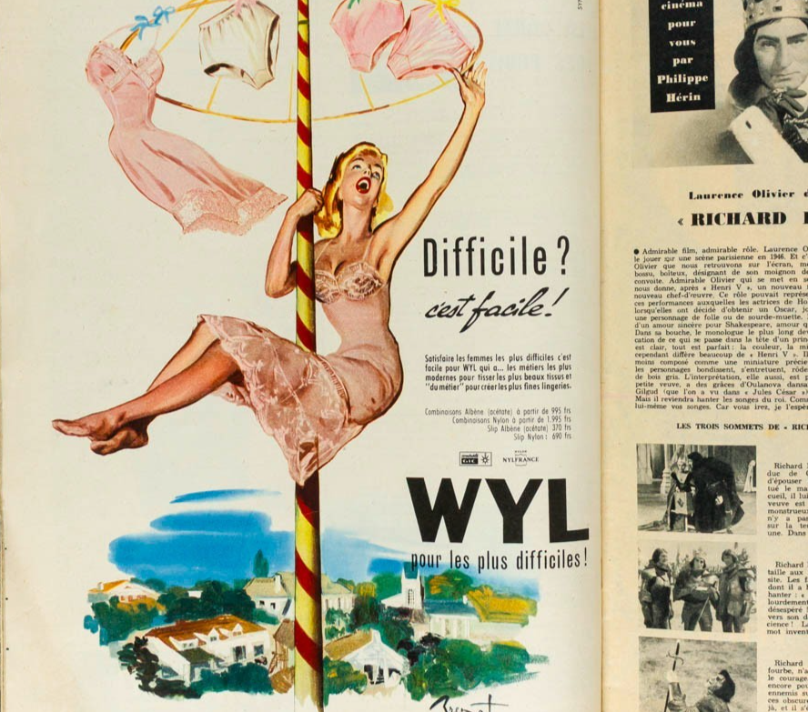 BRIGITTE BARDOT Coco Chanel INGRID BERGMAN Elle December 1956 DAPHNE DU MAURIER