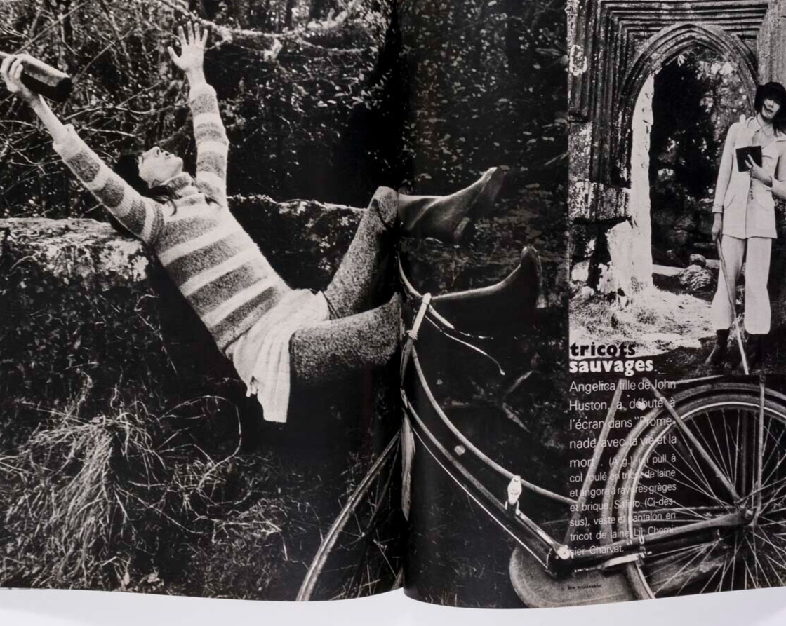 BRIGITTE BARDOT Helmut Newton BOB RICHARDSON Guy Bourdin FR. Vogue 1971 October