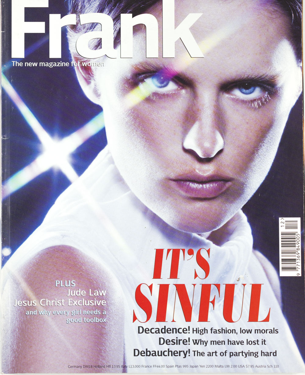 STELLA TENNANT Loulou de la Falaise CLAIRE DANES Jude Law COMETTI Frank magazine