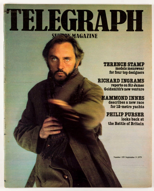 Terence Stamp PAUL SMITH Richard Ingrams HAMMOND INNES Nukes TELEGRAPH magazine