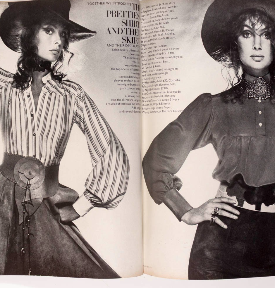 Mouchy NORMAN PARKINSON Jean Shrimpton VOGUE September 1970 Ingrid Boulting ROME