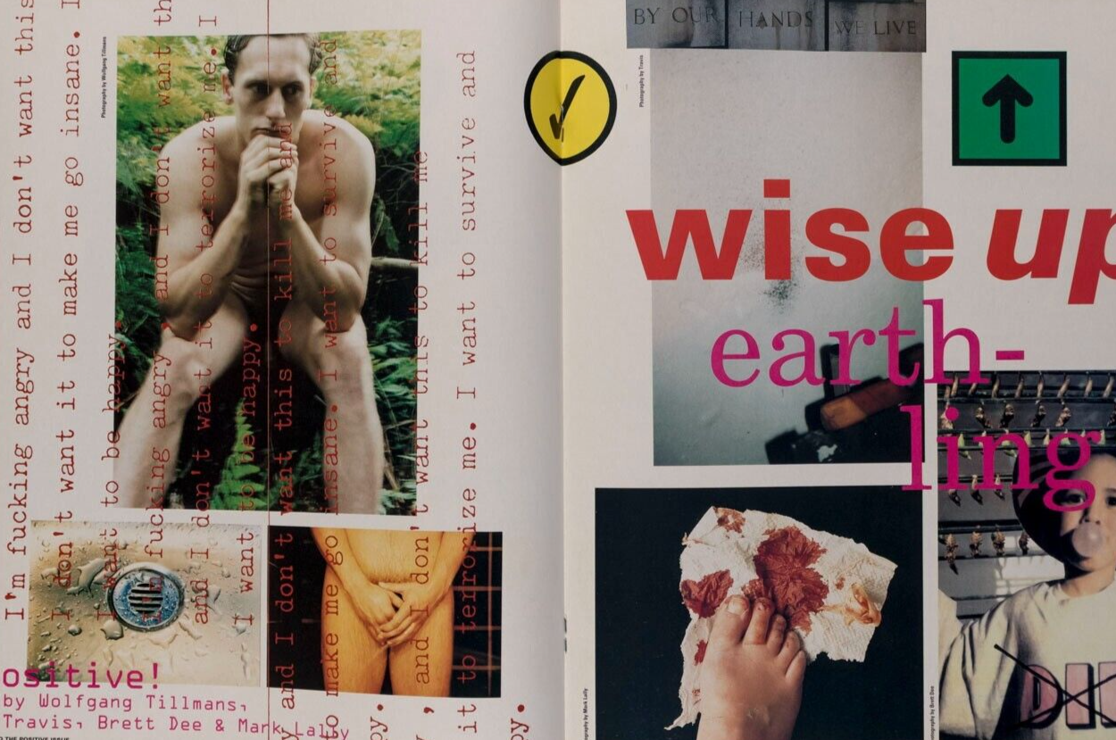 Edward Enninful NENEH CHERRY Wolfgang Tillmans JUERGEN TELLER Aids  i-D magazine