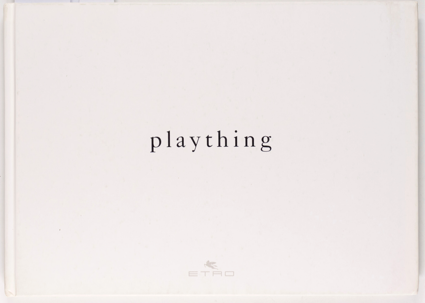 YASMIN LE BON Etro Plaything LOOKBOOK Spring 1996 Mens Women fashion VTG catalog