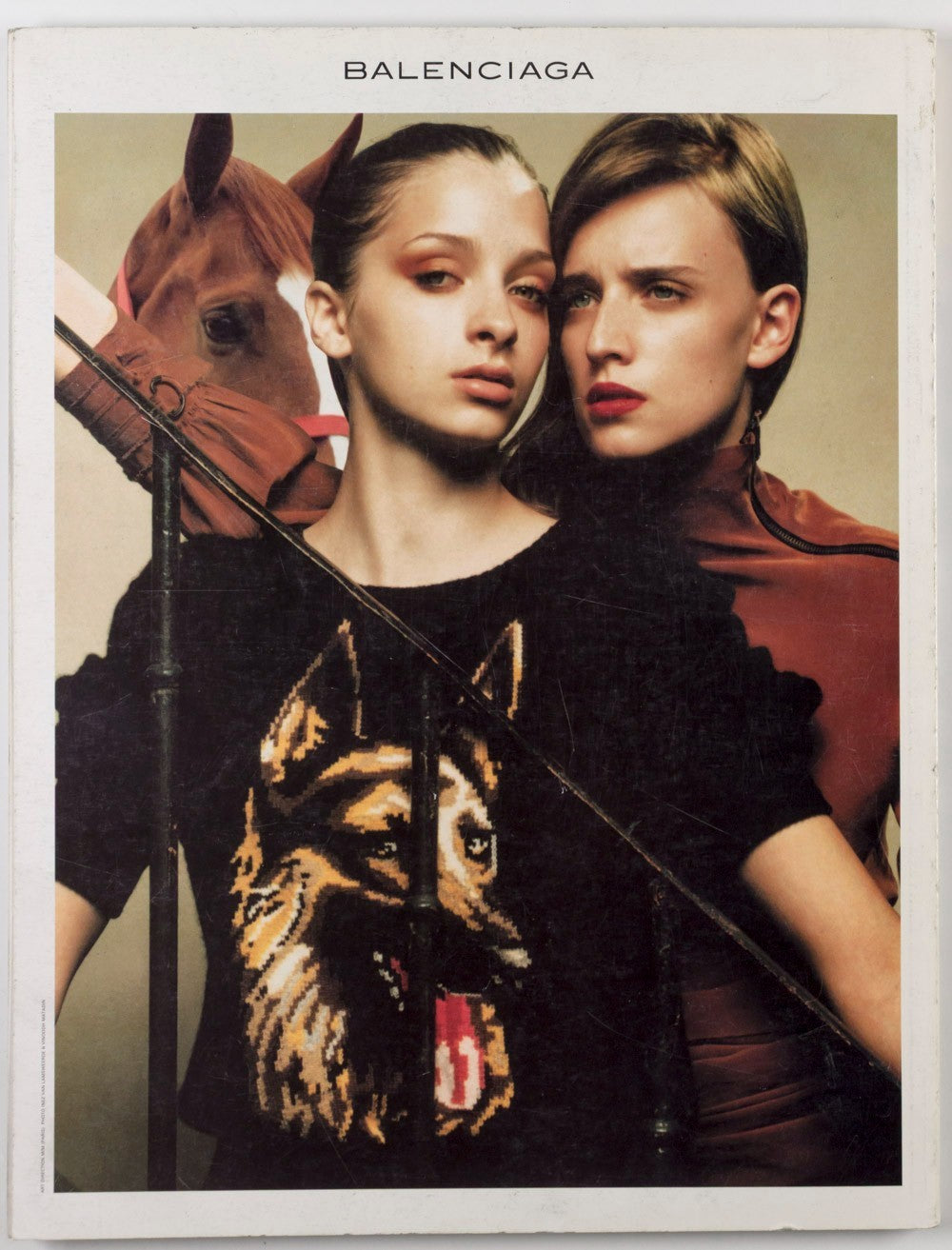 CORINNE DAY Milton Glaser DAZED & CONFUSED magazine November 2000 Fischerspooner