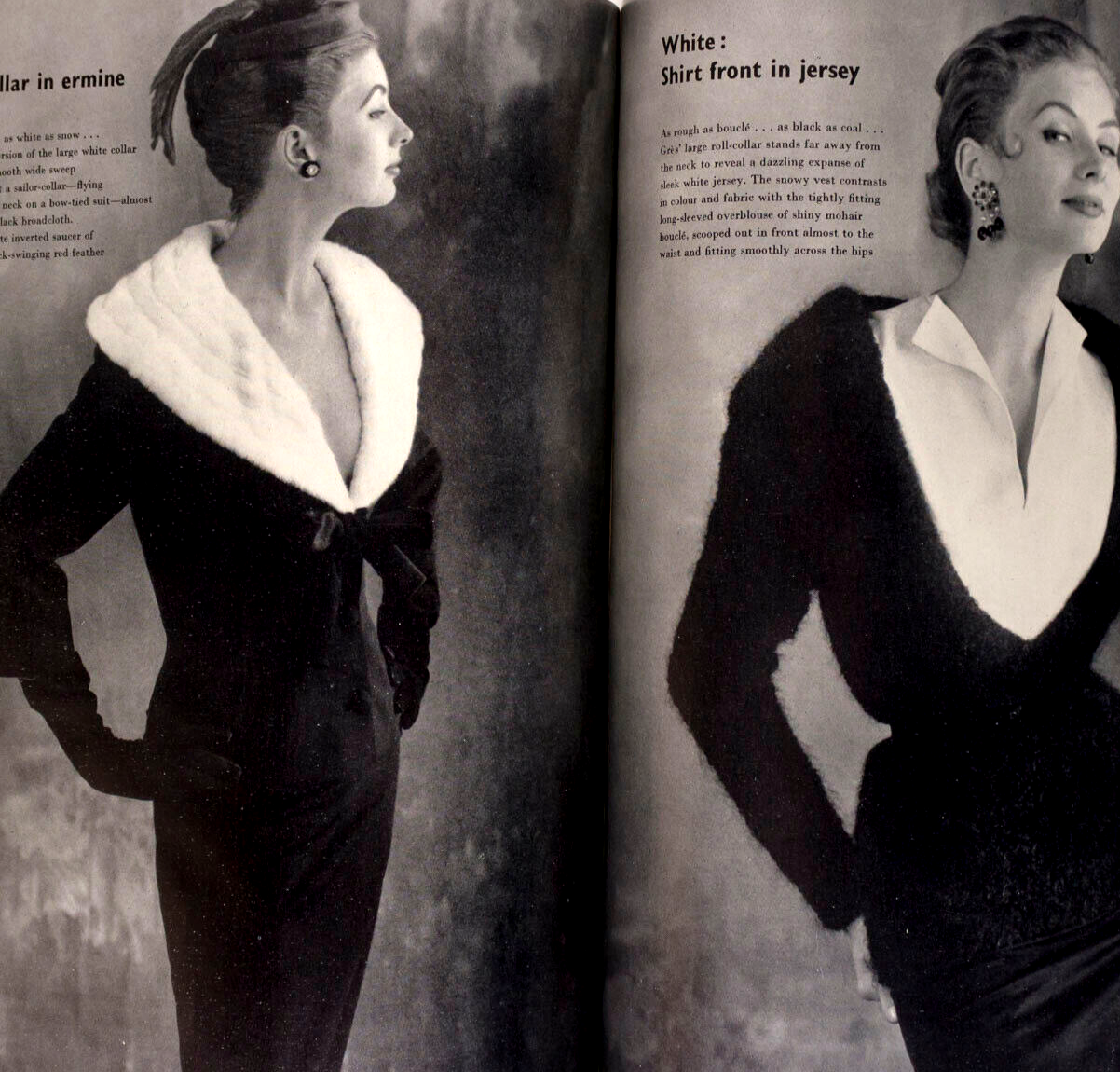 Balenciaga HORST Fernand Leger CHERRY NELMS Norman Parkinson VOGUE October 1953