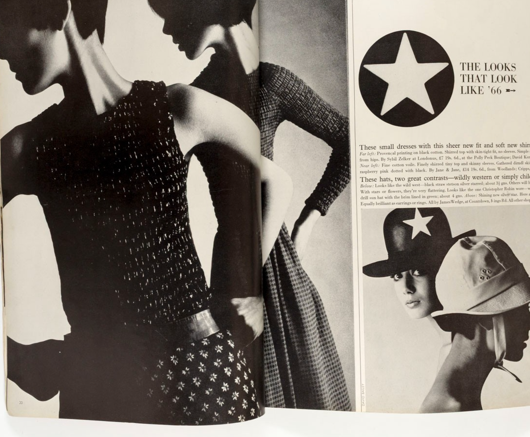 Chrissie Shrimpton MEXICO Veruschka BAILEY Vogue January 1966 60th birthday gift