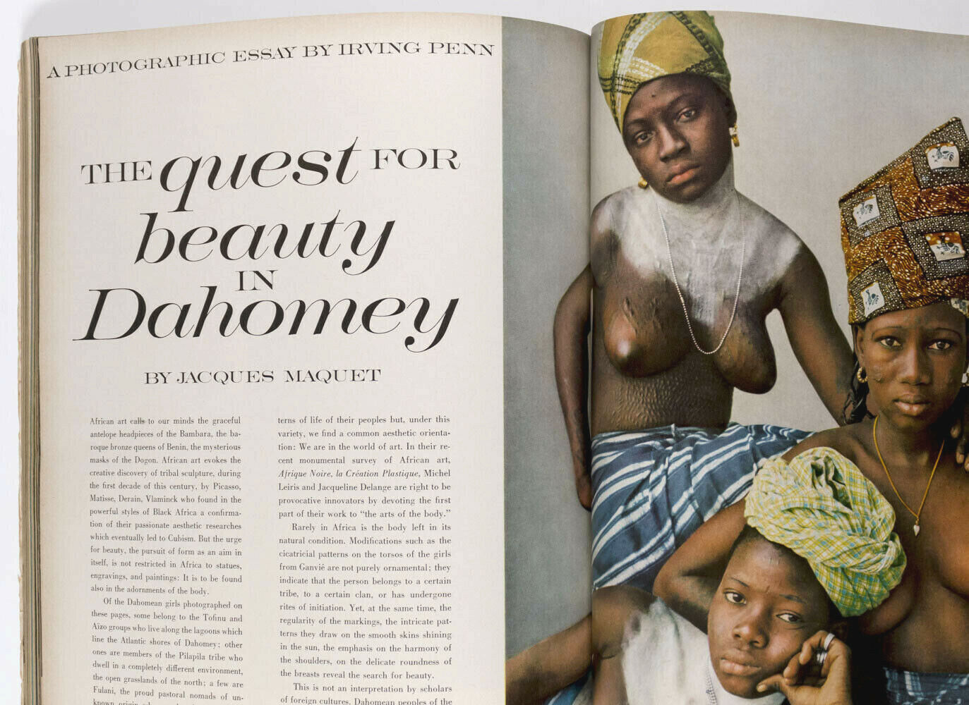 IRVING PENN Dahomey JEAN SHRIMPTON Salvador Dali RICHARD AVEDON Vogue magazine