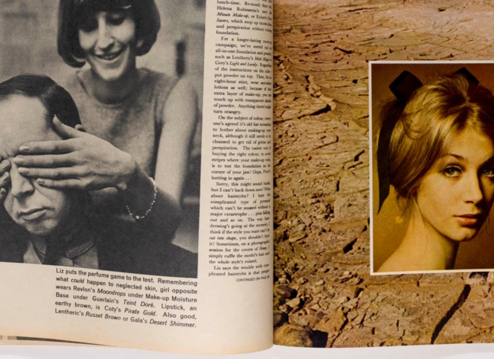 TWIGGY Mick Jagger LYNN REDGRAVE Honey magazine UK May 1967 Helmut Newton MINERS