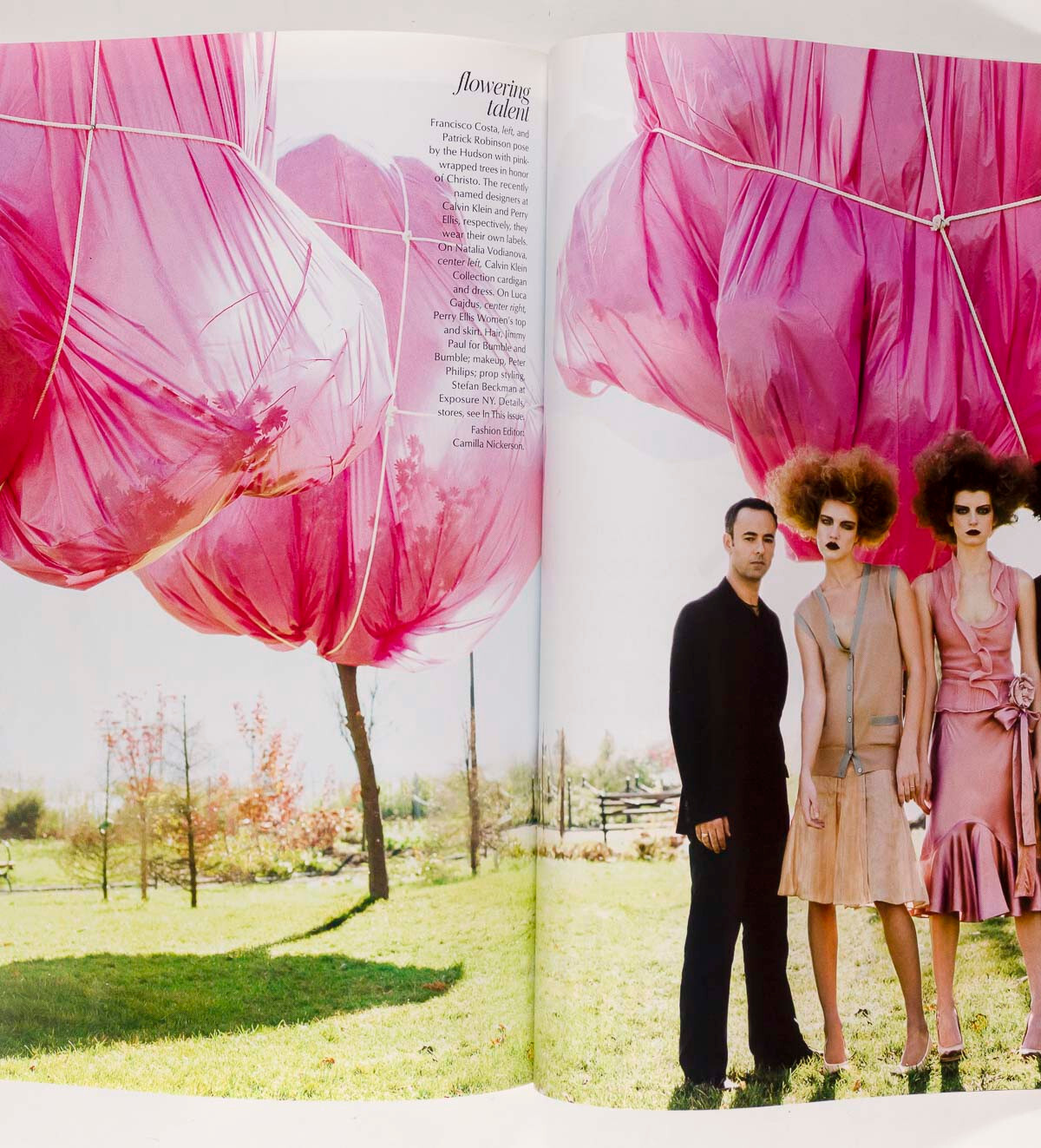 Natalie Portman BJORK Sofia Coppola VOGUE February 2004 Karolina Kurkova SEVIGNY