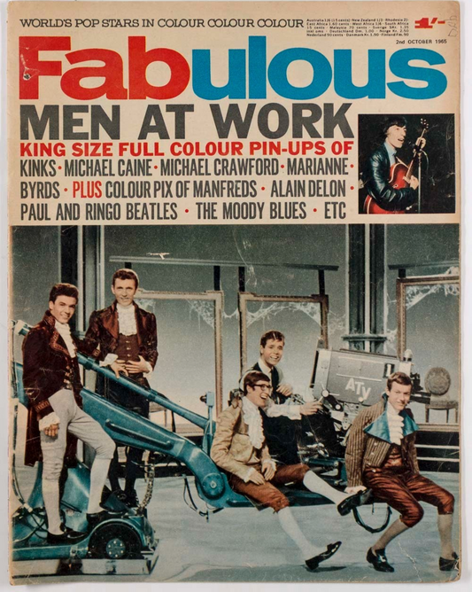 Shadows DAVID BOWIE Beatles FABULOUS 2nd October 1965 Marianne Faithfull THE WHO