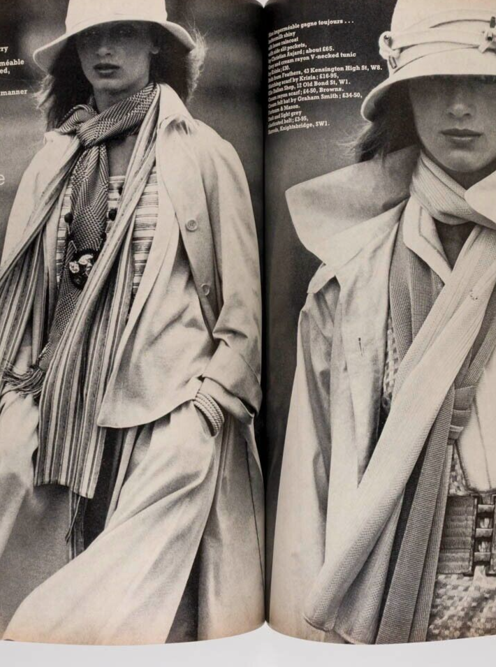 MARY LOUISE WELLER Constance Spry DUNCAN GRANT Harpers & Queen March 1975 Heals