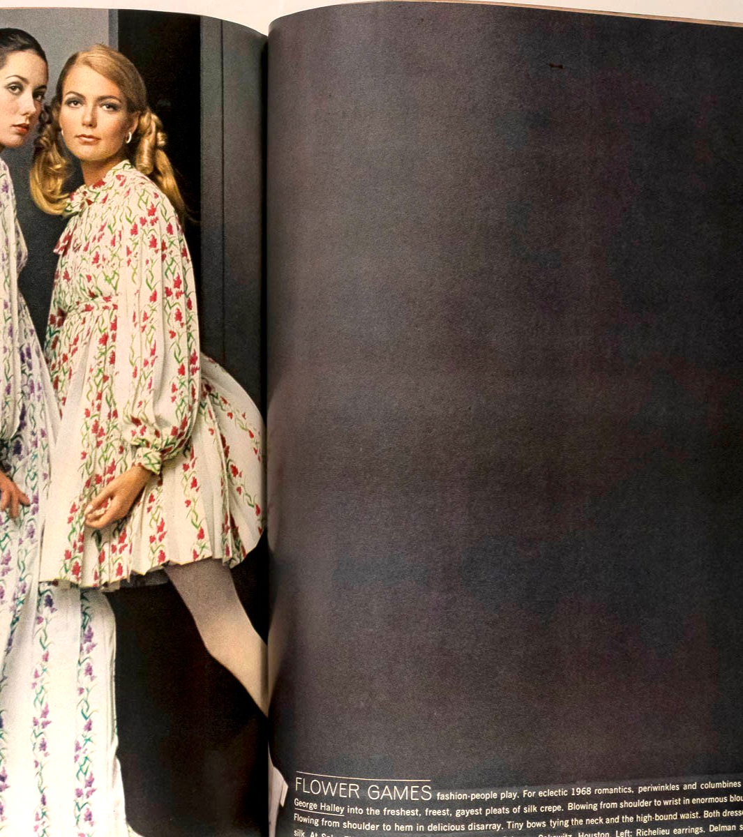 DAN GRAHAM Figurative COLLECTIONS Saul Leiter HIRO Harper's Bazaar US March 1968