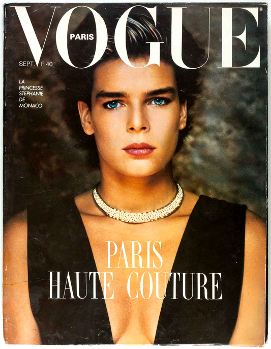 Princess Stephanie HELMUT NEWTON Guy Bourdin SOFIA COPPOLA  Vogue September 1986