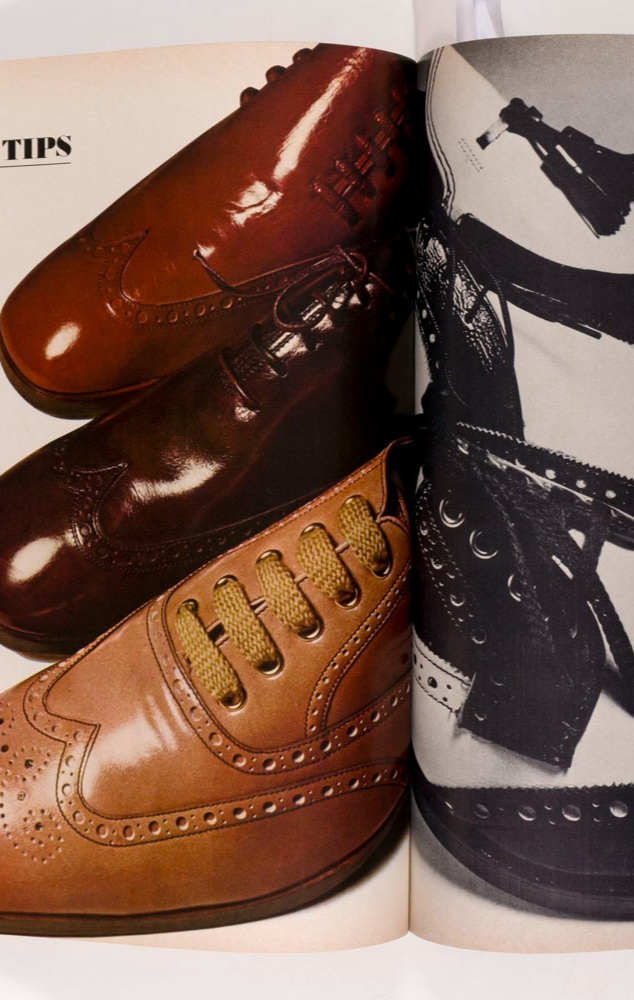 Robert Redford AMSELL Cuffs JACK HAYWOOD GQ magazine March 1974 Shoes TRENDS vtg