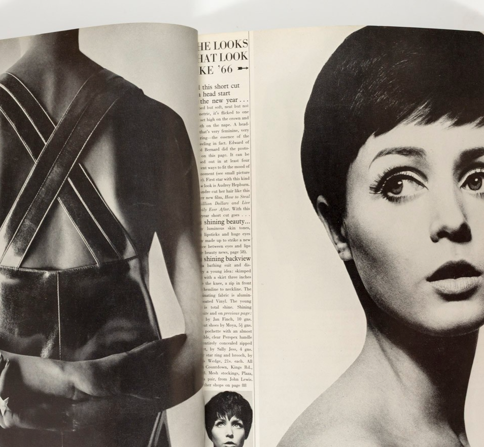 Chrissie Shrimpton MEXICO Veruschka BAILEY Vogue January 1966 60th birthday gift