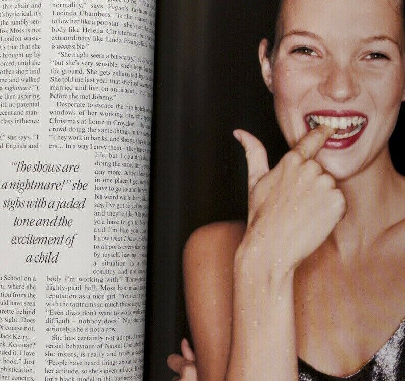 KATE MOSS Sofia Coppola JUERGEN TELLER Amber Valletta ROLEX Vogue UK August 1994