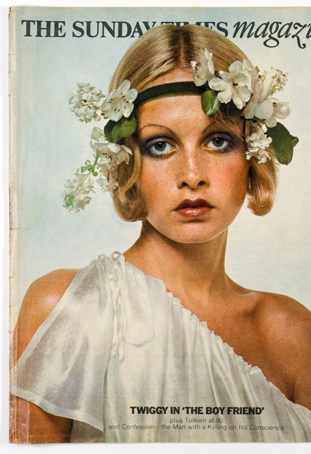 Twiggy THE BOYFRIEND Ken Russell J.R.R TOLKIEN Snowdon SUNDAY TIMES magazine 70s