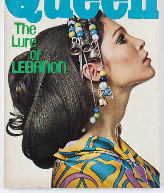 LEBANON Bob Richardson KAFTANS Gavina MR MICHAEL FISH vtg QUEEN MAGAZINE 60's UK