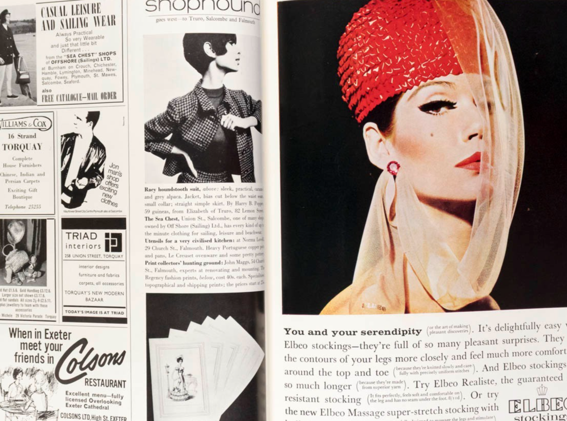 JILL KENNINGTON Helmut Newton OSSIE CLARK Vogue 1965 August 60th birthday gift
