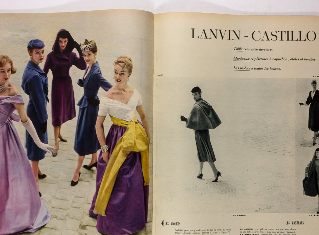 AUDREY HEPBURN Fred Astaire FRANK SINATRA Couture MARIE CLAIRE September 1956