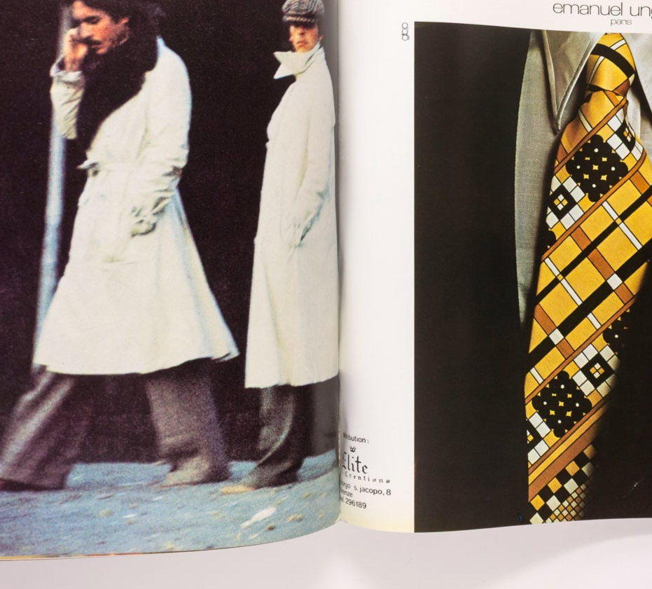 Giorgio Armani's 1st magazine L'UOMO VOGUE Dirk Bogarde LOU REED August 1974
