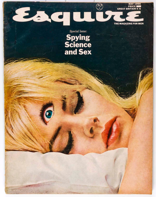 Stanley Kubrick 2001 William Burroughs ESQUIRE May 1966 Robert Vaughn CIA Spies