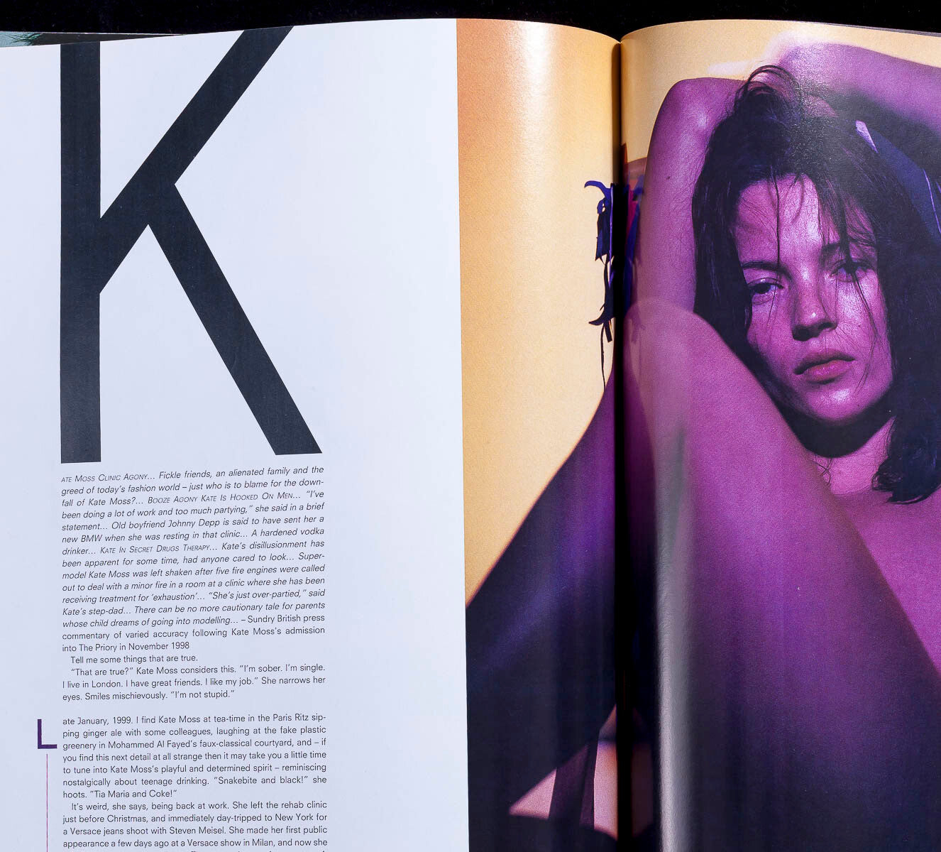 Kate Moss TERRENCE MALICK Kula Shaker EDWARD FURLONG 90s CLUBS The Face magazine