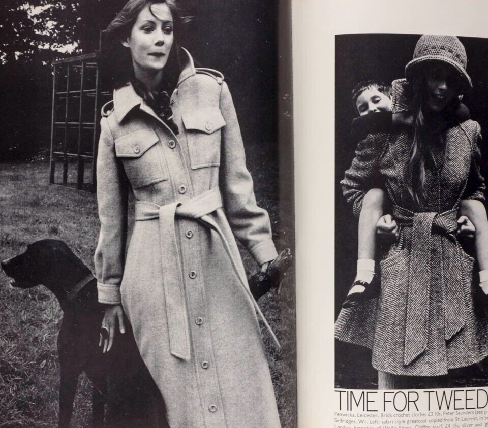 SUSAN BLAKELY Tania Mallet DON McCULLIN Harper's Bazaar October 1969 JEAN DAWNAY