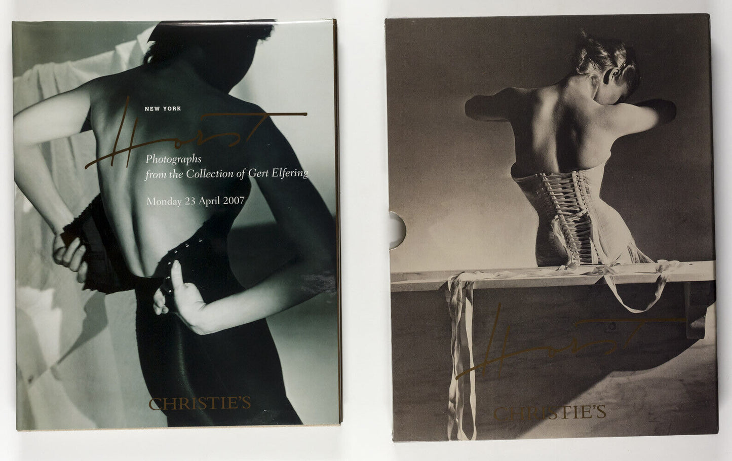 HORST P Photo Auction Catalog Gert Elfering CHRISTIE'S NYC 2007 slipcase HB book