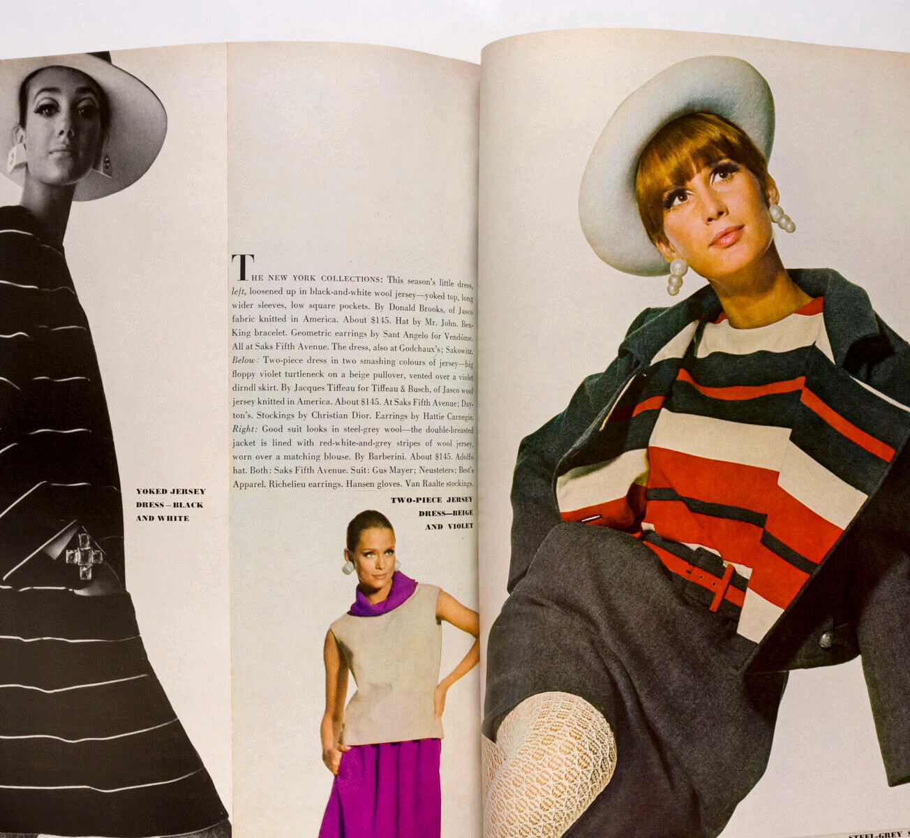 VERUSCHKA Penn PARIS COLLECTIONS Diana Vreeland VANESSA REDGRAVE Antonioni VOGUE