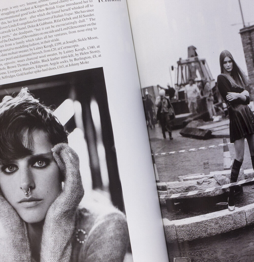 STELLA TENNANT x MEISEL Helena Christensen KATE MOSS Derek Jarman VOGUE Dec 1993