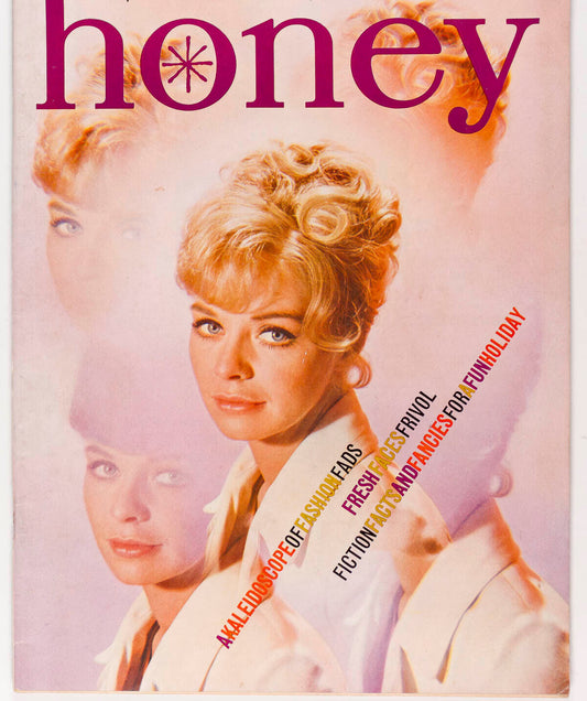 Susannah York TWIGGY Juste JILL KENNINGTON Beatty MARY QUANT Lulu HONEY magazine