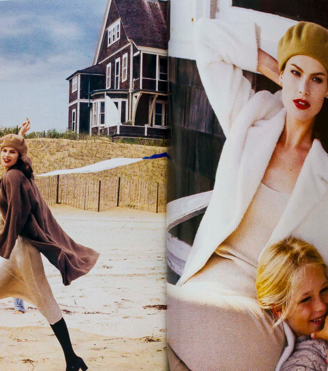 CINDY CRAWFORD Rem Koolhaas IONE SKYE Tatjana Patitz  VOGUE November 1994 Warhol