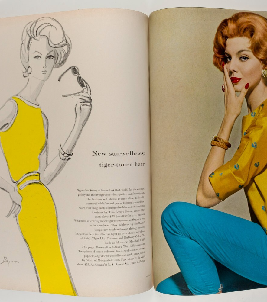 Penn AUDREY HEPBURN Christopher Plummer  VOGUE April 1959  Myrna Loy WILLIE MAYS