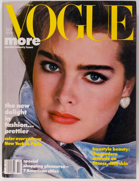 Brooke Shields AVEDON Matisse US VOGUE 1984 October Jessica Lange MATS GUSTAFSON