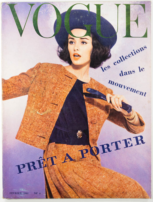 Sondra Peterson PRET-A-PORTER William Klein COLLECTIONS vtg PARIS VOGUE France