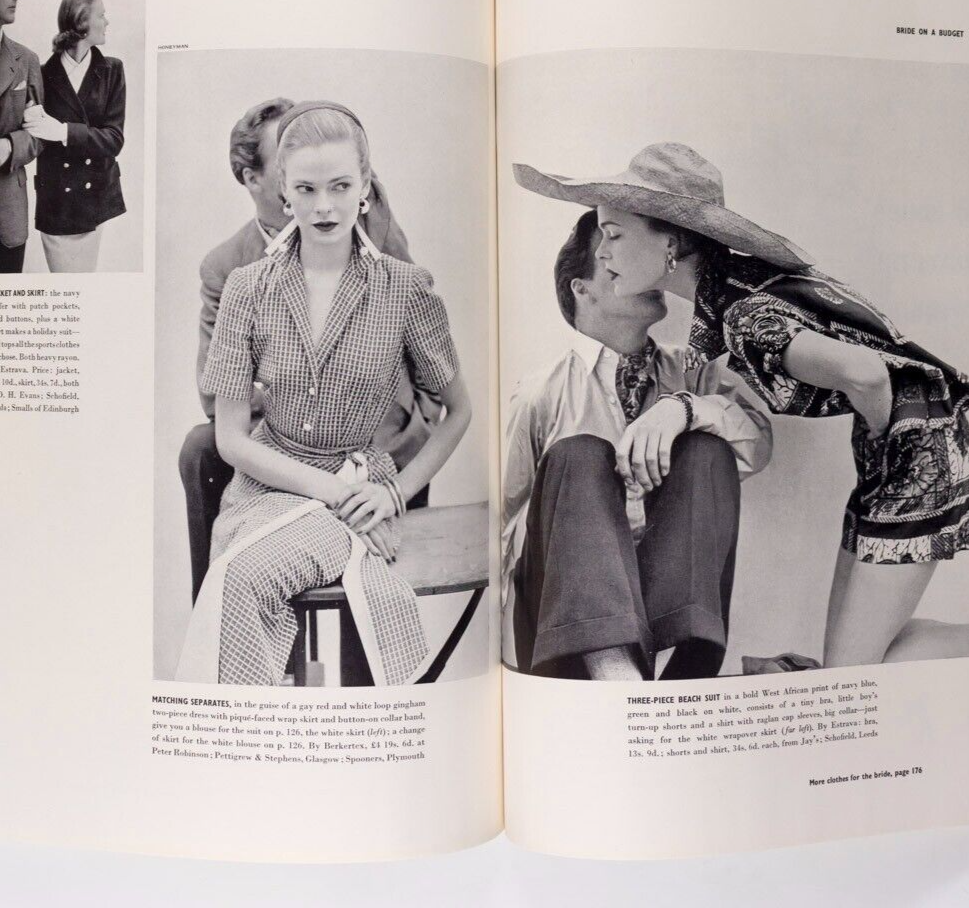 Jean Patchett NORMAN PARKINSON South Africa  VOGUE May 1951 Irving Penn TS ELIOT