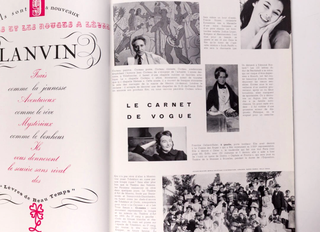 Rose Marie Le Quellec GUY BOURDIN Picasso PARIS VOGUE June 1958 Spain BELMONDO