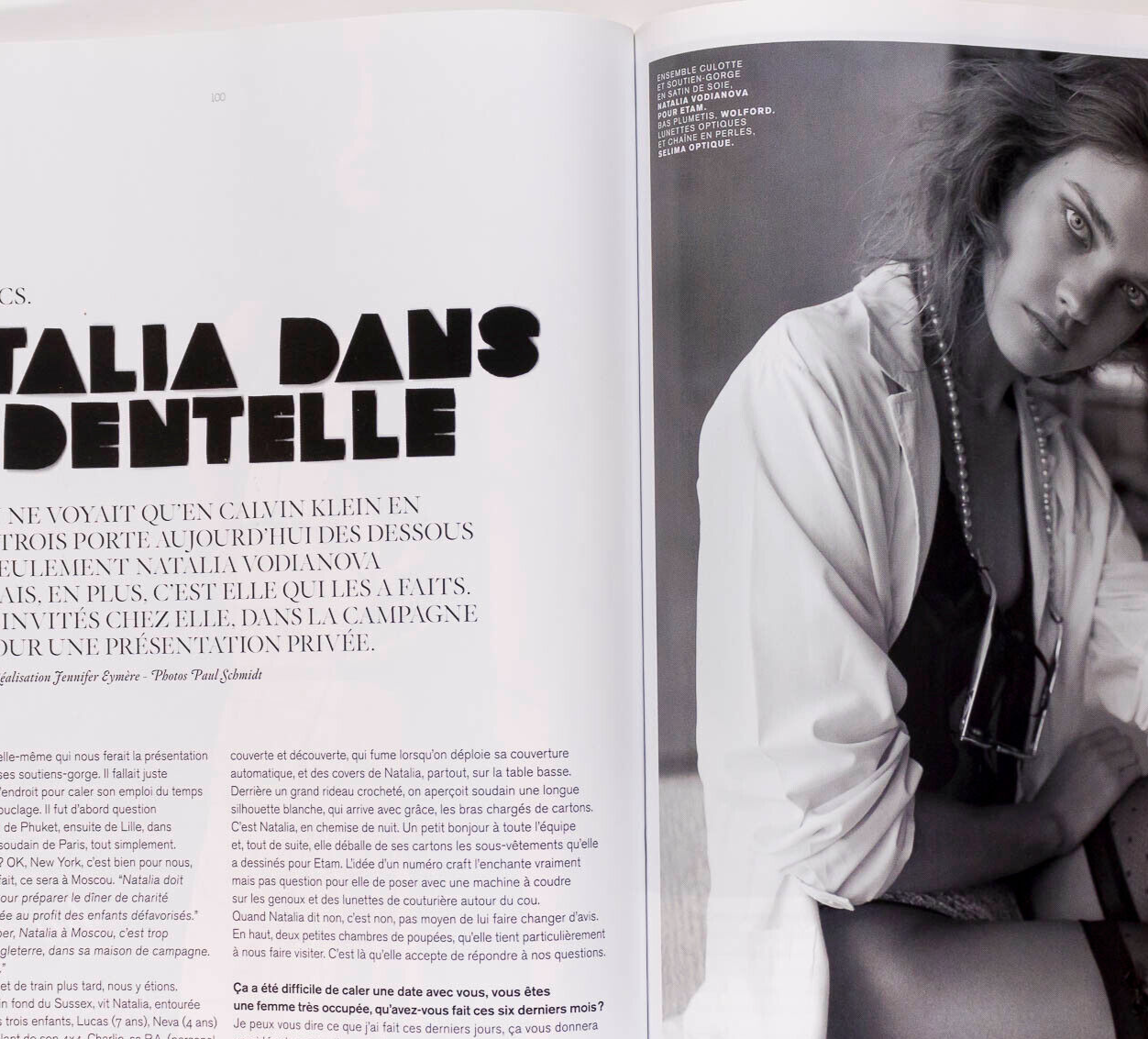NATALIA VODIANOVA Artus AARON YOUNG Josh Safdie ELEONORE HENDRICKS Jalouse mag