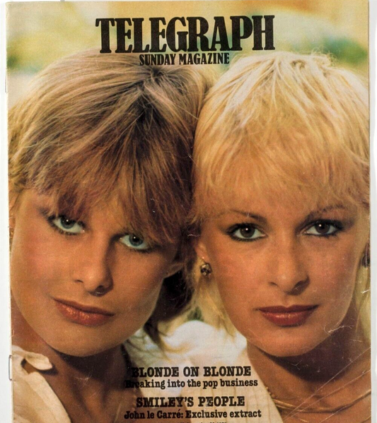 Jilly Johson NINA CARTER John Le Carre CLAUDE MONTANA Enoch ~ Telegraph magazine