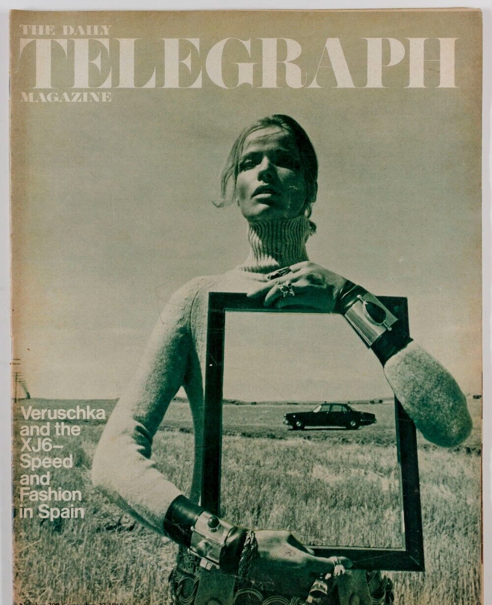 Veruschka XJ6 Jacqueline Inchbald ALLEN GINSBERG Jack Webber  TELEGRAPH magazine