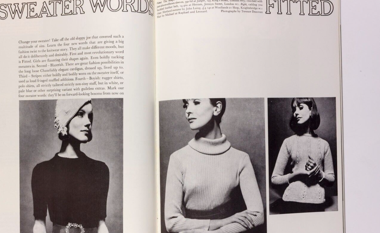 GRACE CODDINGTON Celia Hammond COLIN JONES Parkinson DONOVAN Queen magazine 60's