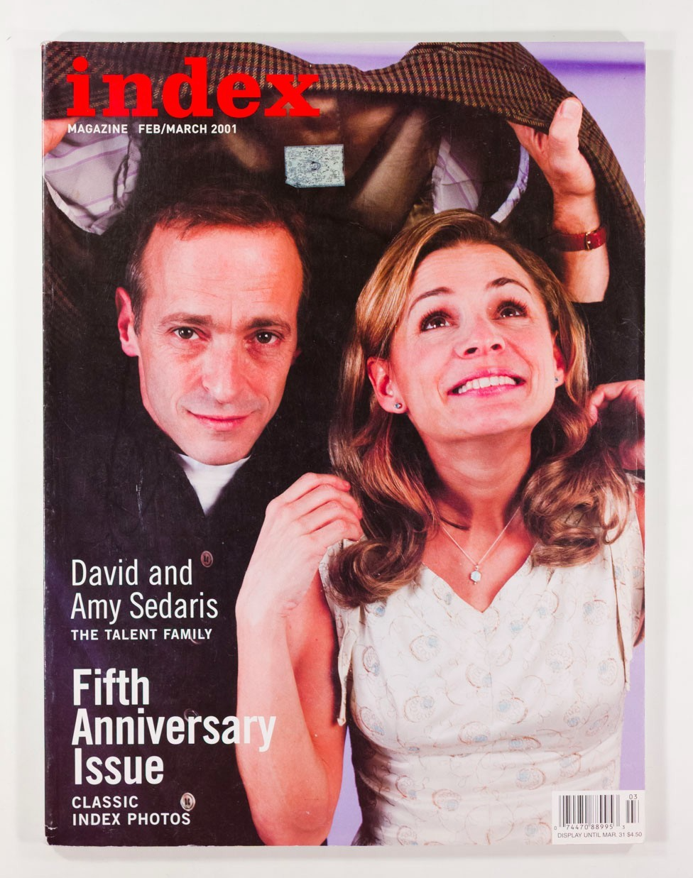 Amy David Sedaris RACHEL WEISZ Yoshitomo Nara US INDEX magazine February 2001