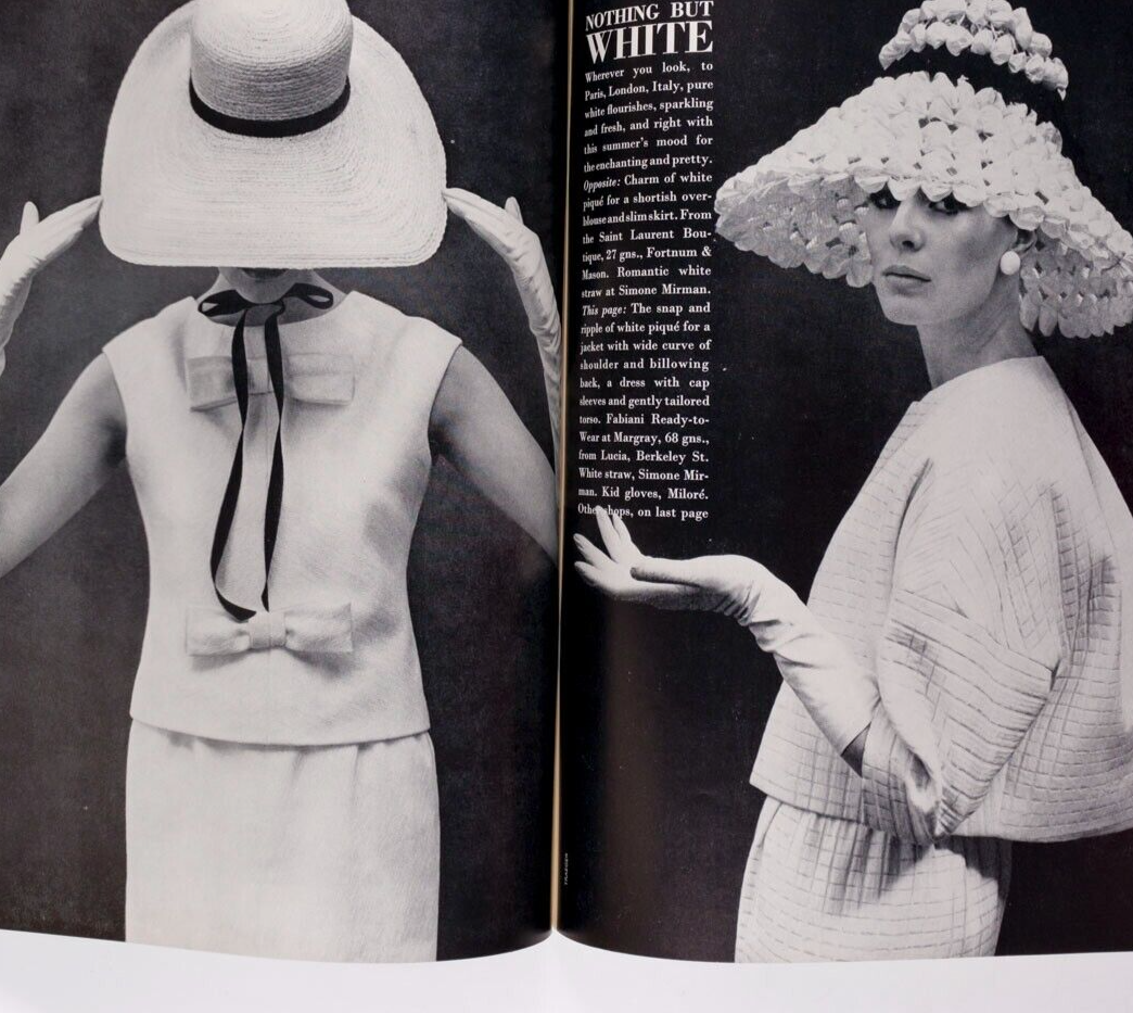 LAUDOMIA HERCOLANI Jean Shrimpton KENNINGTON Helmut Newton SANDRA PAUL Wan VOGUE