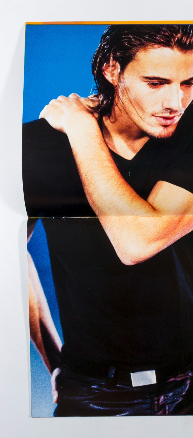 Emma Balfour MARK VANDERLOO Peter Lindbergh DKNY Spring 1996 lookbook catalogue