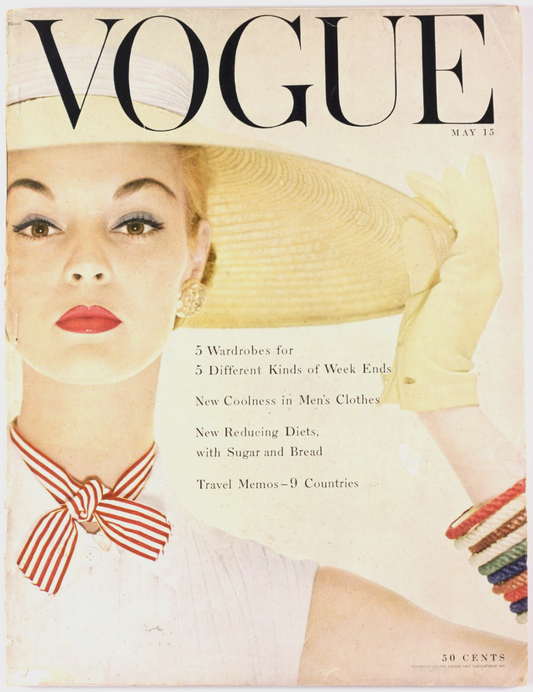 Jean Patchett SALVADOR DALI Herbert Matter VOGUE May 1954 Penn RBW Rene Bouche