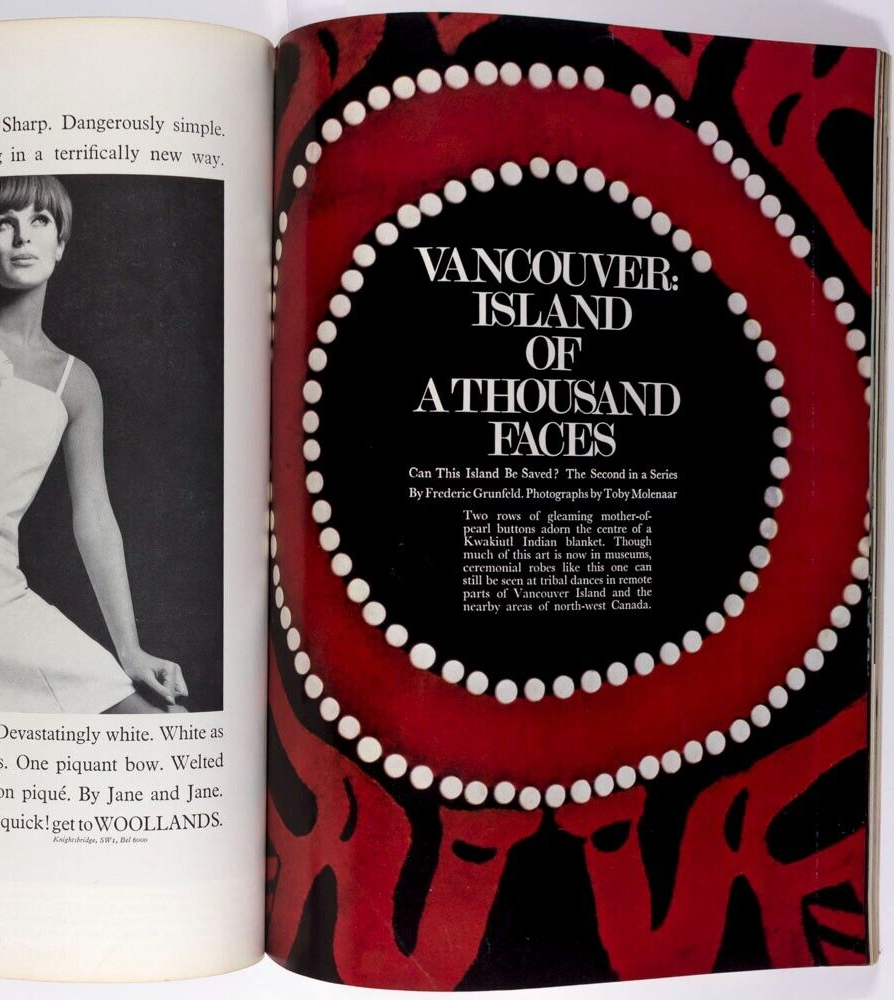 BRITT EKLAND Sellers PEGGY MOFFIT Queen magazine March 1966 Vancouver PETER COOK
