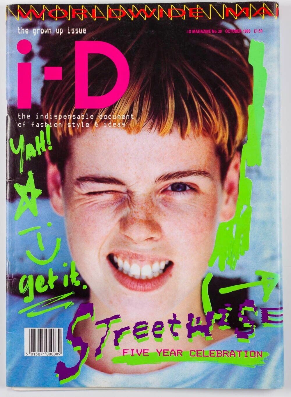 Jeny Howorth LEIGH BOWERY Adam Ant NICK KNIGHT Gary Kemp STREETWISE i-D MAGAZINE