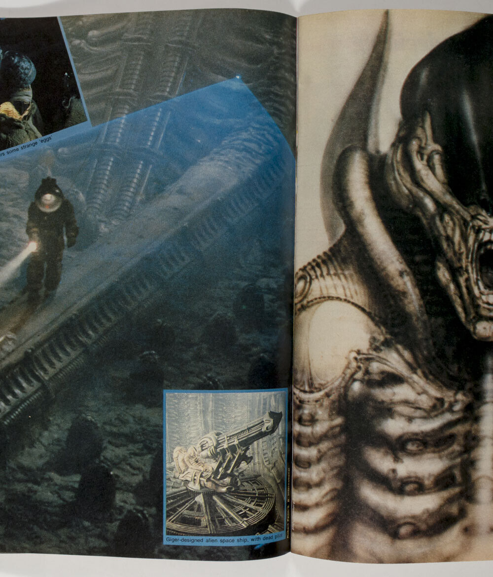 MODS SPEED BACK Chris Steele Perkins H. R Giger ALIEN Observer magazine 1979 Sep