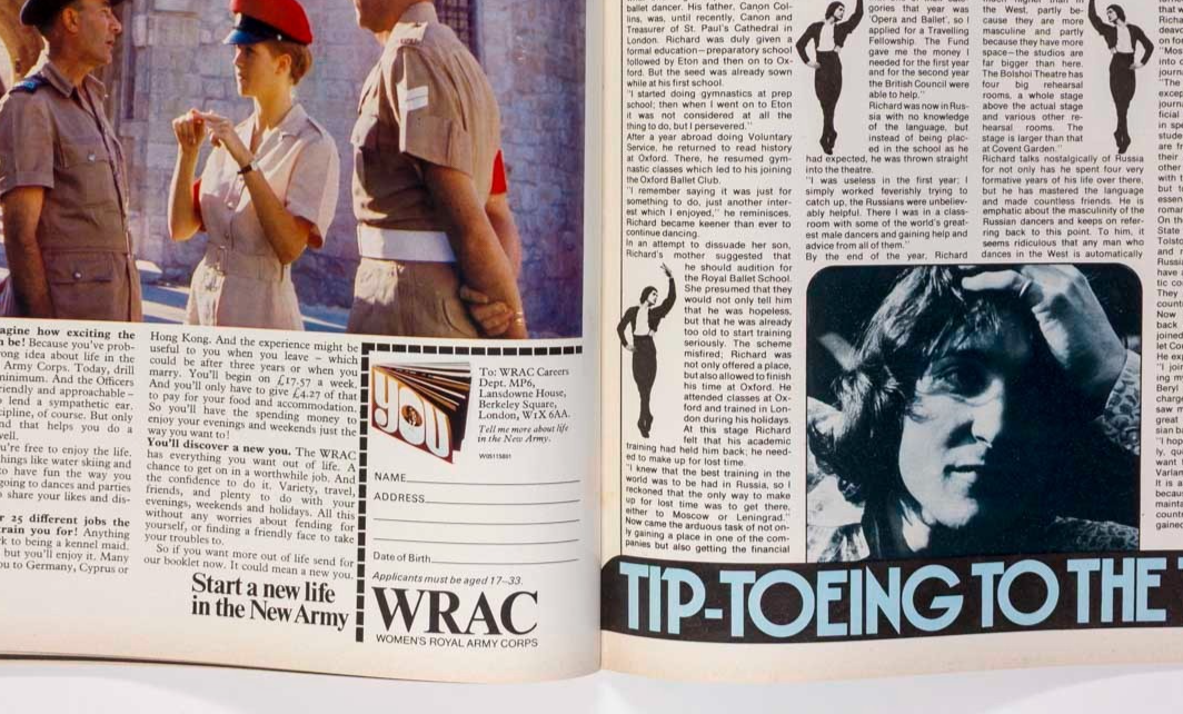 Uschi Obermaier JOE DALLESANDRO Richard Collins BIBA 19 magazine July 1973 Sacha